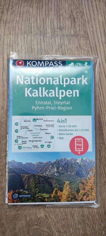 Kompass kaart Nationalpark Kalkalpen  beschikbaar voor biedingen