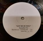 Samantha Fox VINYL PROMO 12 INCH Let me be free Test persing, Verzenden, 1980 tot 2000, Zo goed als nieuw, 12 inch