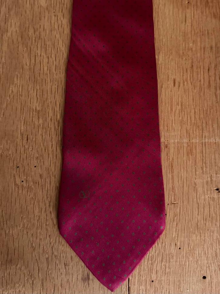 Valentino Stropdas - Stijlvol en Elegant, Kleding | Heren, Stropdassen, Zo goed als nieuw, Met patroon, Rood, Ophalen of Verzenden