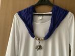 Shawl.      Blauw.   met.   hanger,   Olifant,, Verzenden, Nieuw, Blauw, Met hanger