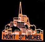 Mont St. Michel pin- gelakt, Verzamelen, Nieuw, Speldje of Pin, Stad of Land, Verzenden