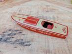 Blikken boot +-1930 happynak racer, Antiek en Kunst, Antiek | Speelgoed, Ophalen of Verzenden