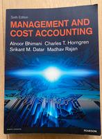Studieboek: Management and Cost Accounting, Boeken, Ophalen of Verzenden, Zo goed als nieuw, Management