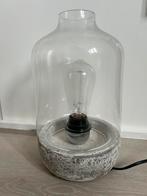 Tafellamp, Huis en Inrichting, Lampen | Tafellampen, Minder dan 50 cm, Glas, Zo goed als nieuw, Ophalen
