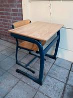 Schoolbankje met stoel, Ophalen, Gebruikt, Bureau