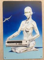 Hajime Sorayama VCR Sexy Robot Pin Up 80s Wandbord, Verzenden, Nieuw