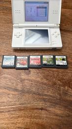 Nintendo ds lite wit + spelen, Ophalen of Verzenden, Gebruikt, Wit, DS Lite
