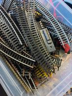 Partij modelspoor rails diverse merken, Hobby en Vrije tijd, Modeltreinen | H0, Overige merken, Gebruikt, Gelijkstroom of Wisselstroom
