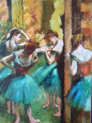 Bluebird puzzel 1000 stukjes Dancers, Pink and Green, 1890 beschikbaar voor biedingen