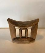 Oude traditioneel Afrikaanse houten hoofdsteun, Antiek en Kunst, Ophalen of Verzenden