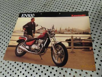 Folder EN500 EN 500 Kawasaki custombike beschikbaar voor biedingen