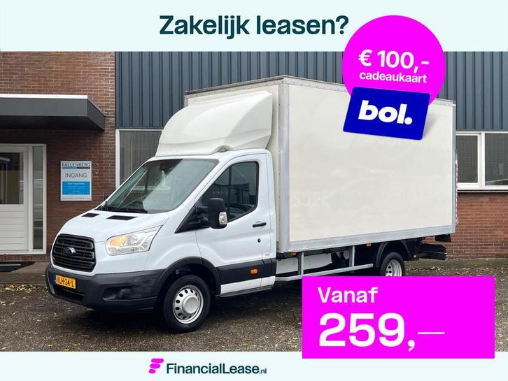Ford Transit 470 2.0 TDCI 170PK RWD Bakwagen / Laadklep Holl, Auto's, Bestelauto's, Bedrijf, Lease, Financial lease, ABS, Airconditioning