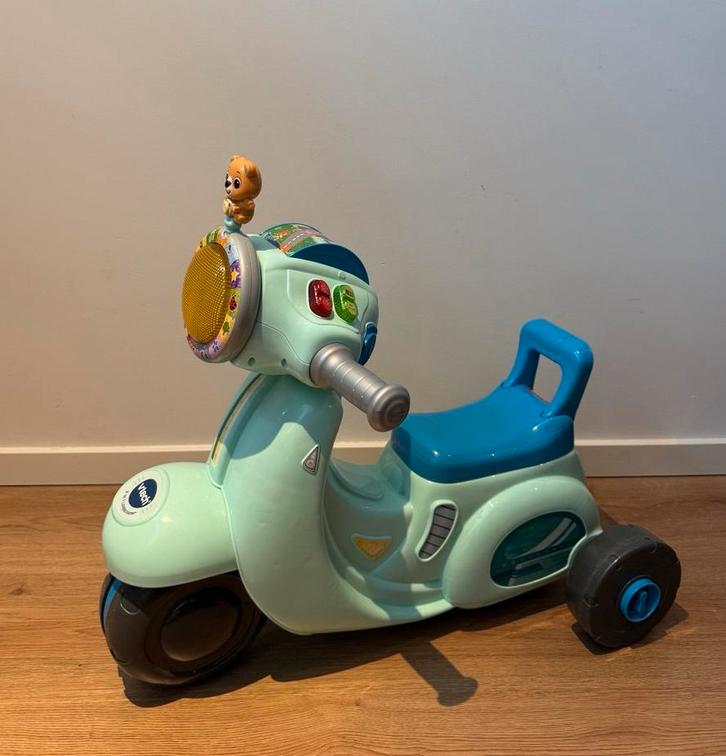 Vtech Scooter - Loopscooter, Kinderen en Baby's, Speelgoed | Buiten | Voertuigen en Loopfietsen, Zo goed als nieuw, Loopfiets