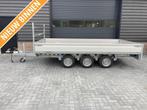 Henra Plateauwagen aanhanger aanhangwagen parabool 3500 kg, Auto diversen, Aanhangers en Bagagewagens, Gebruikt