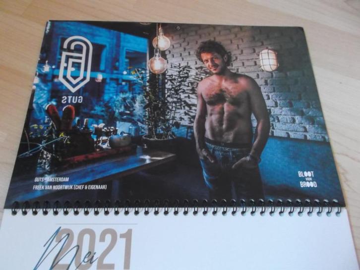Bloot voor brood kalender 2021, Diversen, Kalenders, Nieuw, Maandkalender, Ophalen of Verzenden