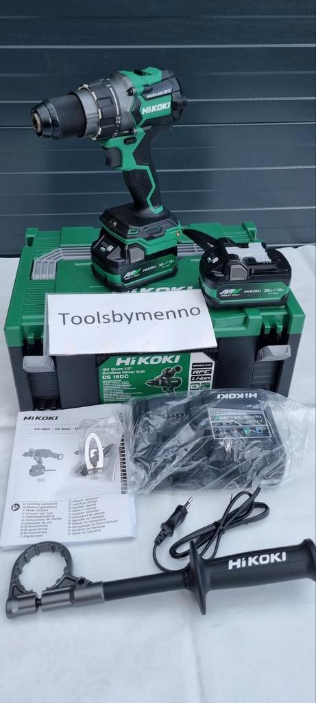 NIEUW HiKoki DS18DC(WRZ) accu boor/schroefmachine 36V-18V, Doe-het-zelf en Verbouw, Gereedschap | Boormachines, Nieuw, Boor- en Schroefmachine