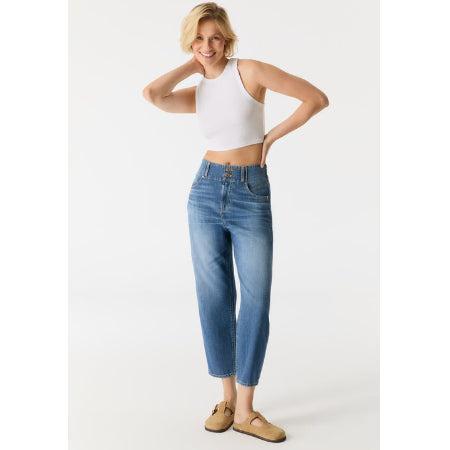 Cup of Joe Denim Jasmin high wais, Kleding | Dames, Spijkerbroeken en Jeans, Nieuw, W28 - W29 (confectie 36), Blauw, Ophalen of Verzenden