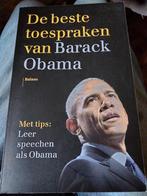 Barack Obama - De beste toespraken van Barack Obama, Barack Obama, Maatschappij en Samenleving, Ophalen of Verzenden, Zo goed als nieuw