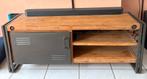 TV meubeul industrieel, Ophalen, 100 tot 150 cm, Zo goed als nieuw, Minder dan 100 cm