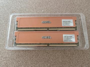 DDR2 ULTRA RAM geheugen 2 x 1 Gb voor desktop beschikbaar voor biedingen