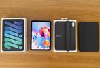 iPad Mini 7 (Last Generation), A17 Pro, 128 GB + Smart Folio, Computers en Software, Apple iPads, Ophalen, Zo goed als nieuw, 128 GB