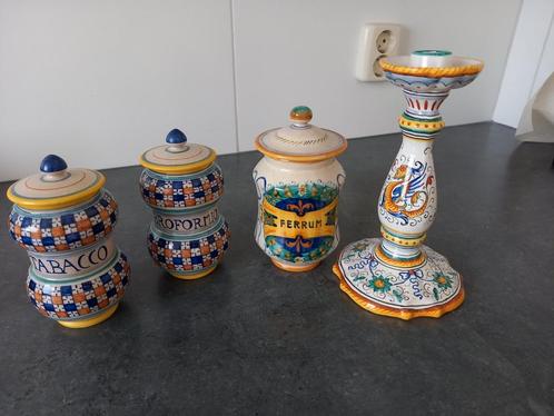 Divers Italiaans Deruta aardewerk, Huis en Inrichting, Keuken | Servies, Overige stijlen, Aardewerk, Ophalen