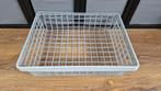 4x Ikea draadmand 67x50x16 cm zilvergrijs, Ophalen of Verzenden, Gebruikt, 50 tot 100 cm