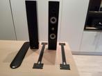 Luidsprekers Radius 225., Zo goed als nieuw, 120 watt of meer, Front, Rear of Stereo speakers, Ophalen