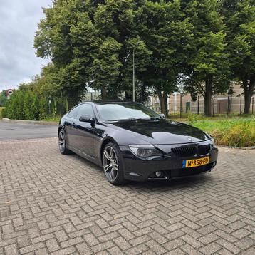 BMW 6-Serie 4.4 CI 645 Coupe AUT 2004 Zwart e63 645i beschikbaar voor biedingen