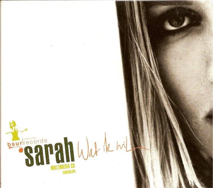 Sarah - Wat ik wil, Cd's en Dvd's, Cd's | Nederlandstalig, Nieuw in verpakking, Pop, Ophalen of Verzenden