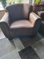 Lederen fauteuil - comfortabel en stijlvol!, Huis en Inrichting, Fauteuils, Gebruikt, Vintage, Ophalen of Verzenden, 75 tot 100 cm