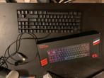 Red dragon Kumara K552 RGB Mechanical keyboard, Bedraad, Red dragon, Gaming toetsenbord, Gebruikt