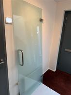 Glazen Pendeldeur - Matglas, Ophalen, Zo goed als nieuw, Overige materialen, Scharnier