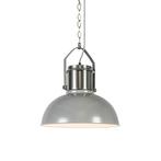 Industriële hanglamp grijs (2x) | Industrial 37, Huis en Inrichting, Lampen | Hanglampen, Ophalen, Zo goed als nieuw, 75 cm of meer