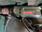 Metabo (klop) boormachine 230V type SB E 600, Doe-het-zelf en Verbouw, Gereedschap | Boormachines, Boormachine, Gebruikt, Ophalen of Verzenden