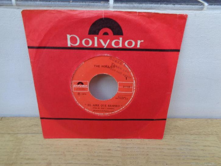 Hollies single "the Air That I Breathe" [Venezuela-1974], Cd's en Dvd's, Vinyl Singles, Gebruikt, Single, Pop, 7 inch, Verzenden