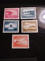 China serie tempels 1956, Postzegels en Munten, Postzegels | Azië, Ophalen of Verzenden