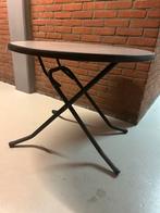 Klaptafel 2x ronde tafel, Antiek en Kunst, Antiek | Meubels | Tafels, Ophalen of Verzenden