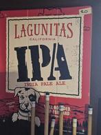 Reclamebord Lagunitas IPA en Brand IPA., Ophalen, Zo goed als nieuw, Reclamebord