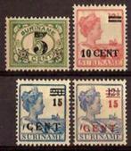 Suriname NVPH nr 111/4 postfris Hulpuitgifte 1925, Verzenden, Postfris