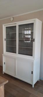 Trendhopper witte buffetkast, Huis en Inrichting, Ophalen, Gebruikt, 25 tot 50 cm, 200 cm of meer