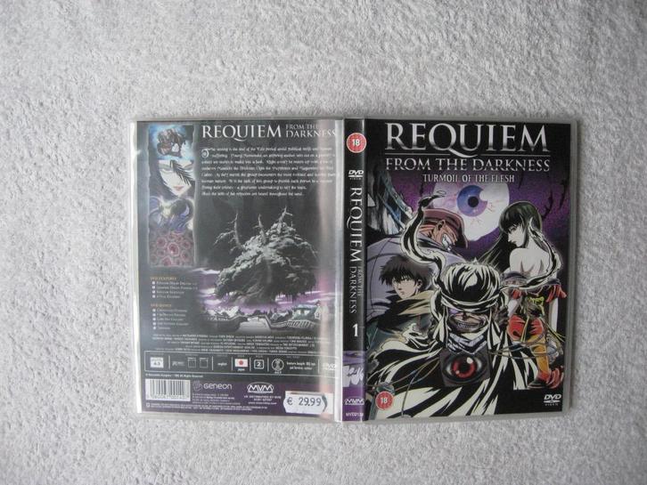 Turmoil of the Flesh (PAL / 2) Requiem from the Darkness, Cd's en Dvd's, Dvd's | Tekenfilms en Animatie, Zo goed als nieuw, Anime (Japans)