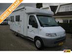 Hymer T 574 Fransbed, 2x draaistoelen, Motor en dak airco., Caravans en Kamperen, Campers, Koelkast, Tot en met 2, Hymer, Half-integraal