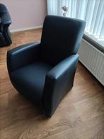 Leren fauteuil in nette staat, Ophalen, Zo goed als nieuw, 75 tot 100 cm, Modern
