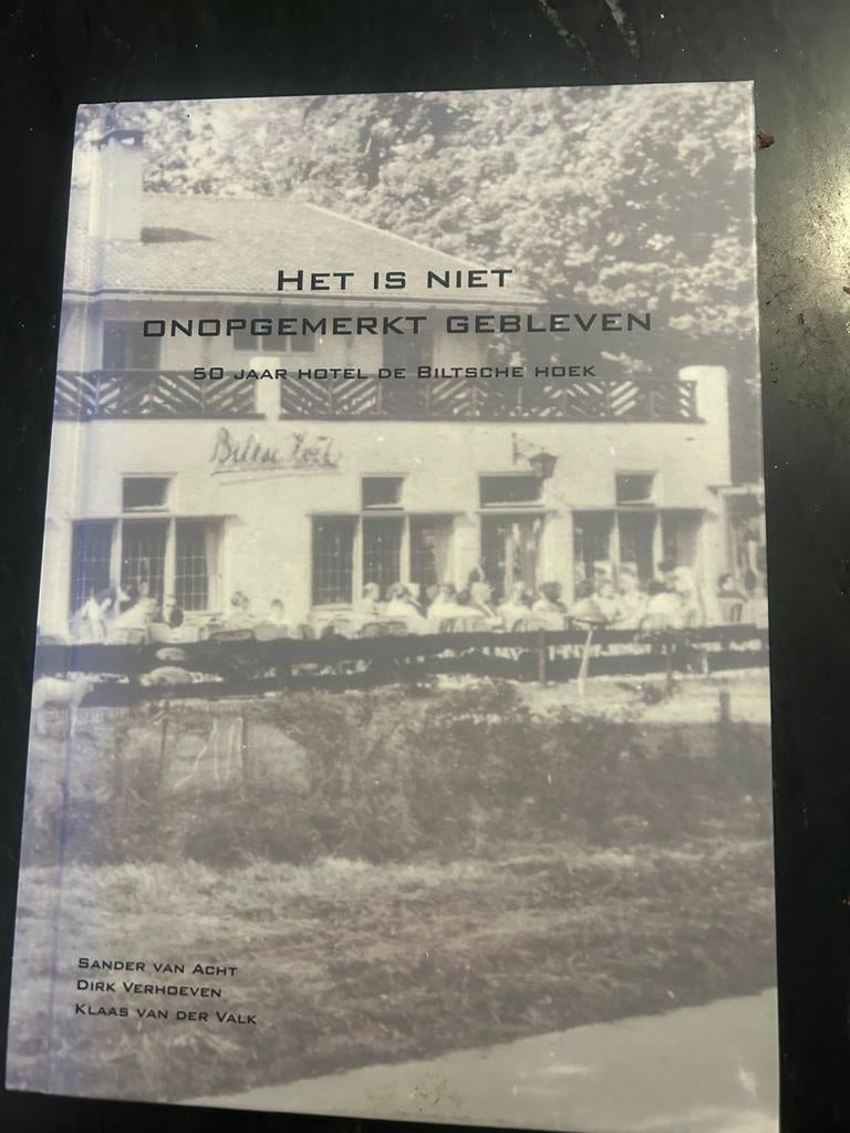 VAN DER VALK hotel de Bilsche Hoek DE BILT, Verzamelen, Ophalen of Verzenden, Zo goed als nieuw
