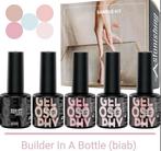 Astonishing BIAB essentials Kit | 5 x 7 ml Stretch Base, Ophalen of Verzenden, Nieuw, Handen en Nagels