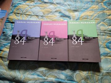 Haruki Murakami 1q84 compleet hardcover beschikbaar voor biedingen