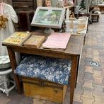 Blauw/witte boutis *floor epe*, Ophalen of Verzenden