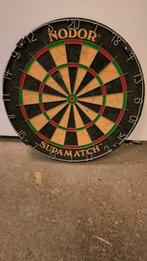 Dartbord van nodor supamatch, Ophalen of Verzenden, Dartbord