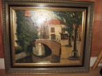 schilderij Oudewater havenstraat, Ophalen